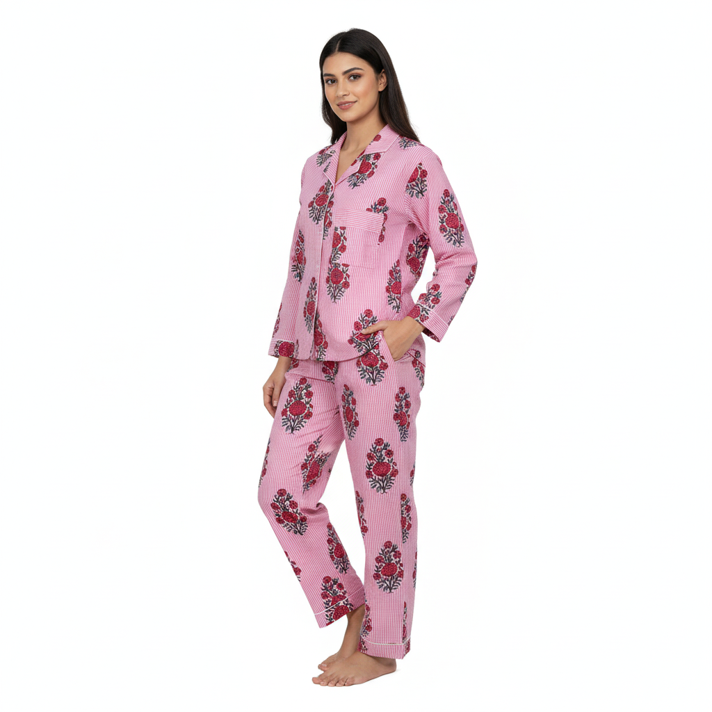 Blush Bloom Sleep Set