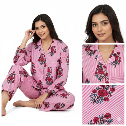 Blush Bloom Sleep Set