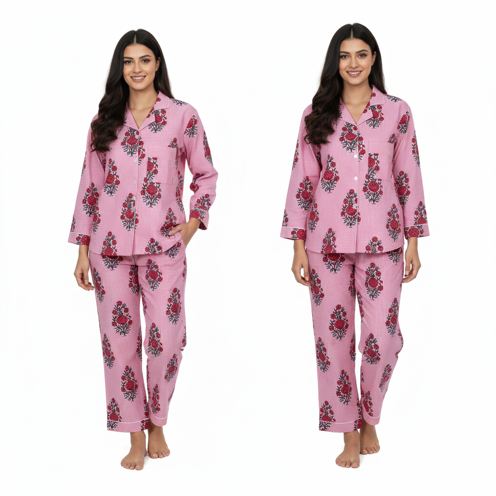 Blush Bloom Sleep Set