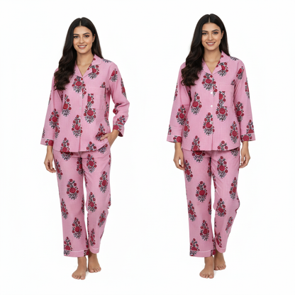 Blush Bloom Sleep Set