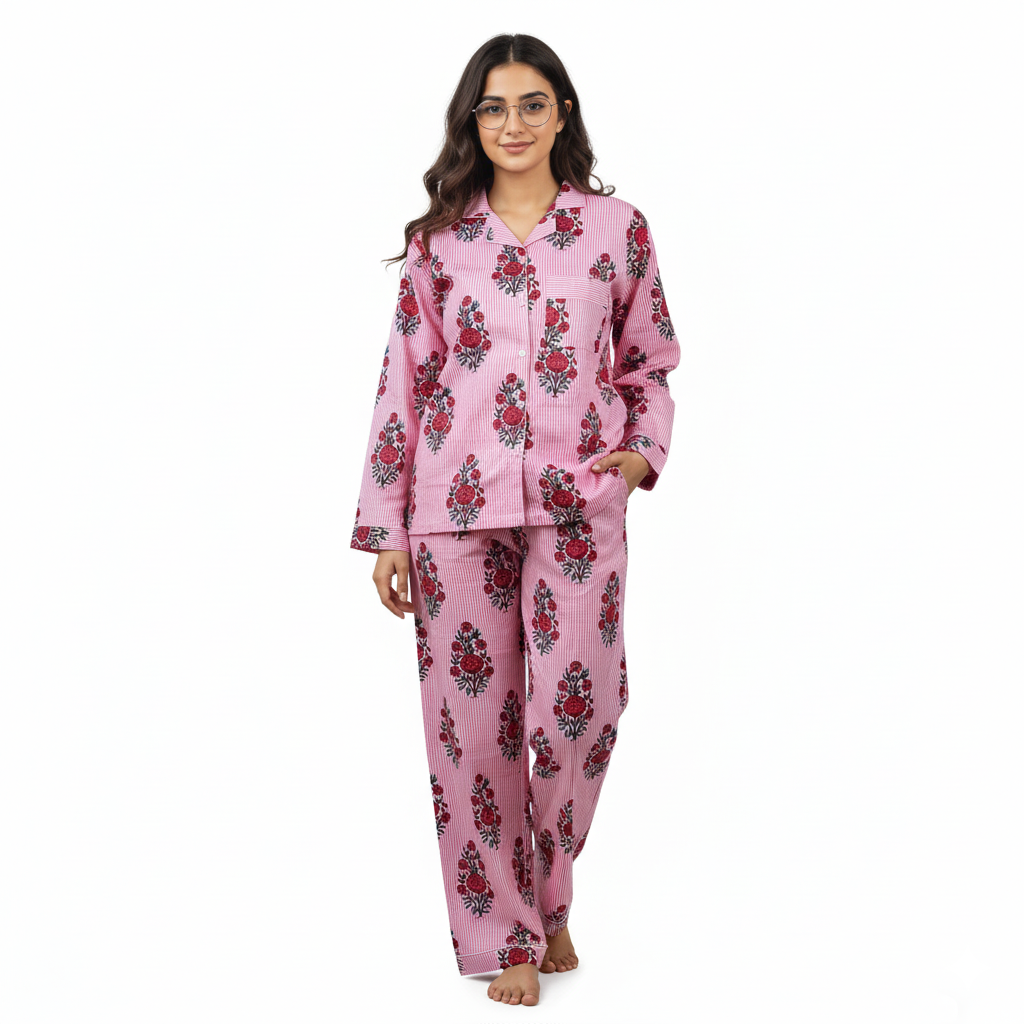 Blush Bloom Sleep Set