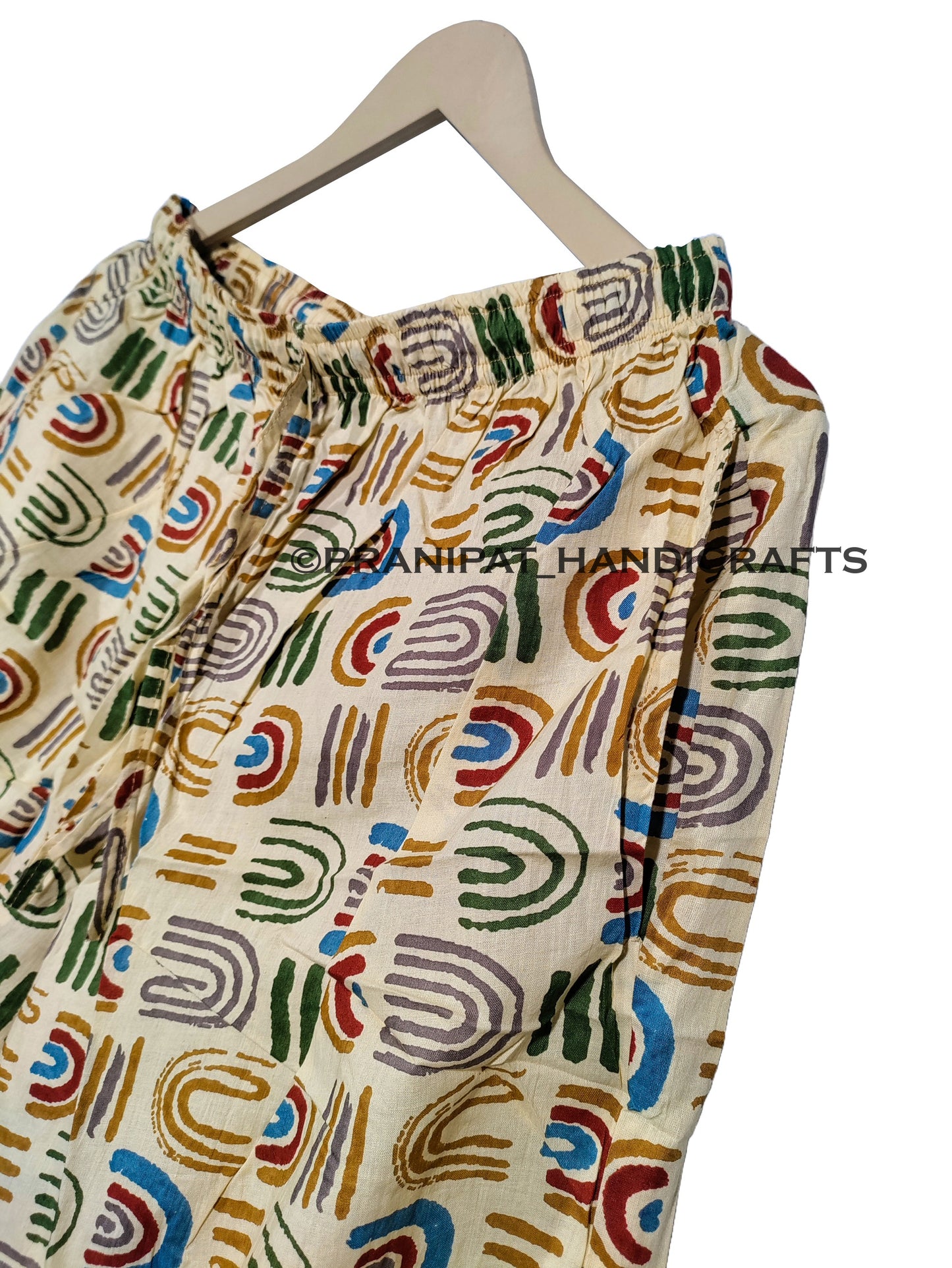 Women Floral Stripe Summer Sleepwear Gypsy Cotton Gray Night wear Top-Pajama set - Handicraft Trend